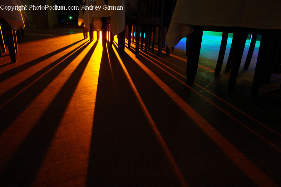 Light, Corridor, Asphalt, Tarmac, Freeway, Road, Dining Table