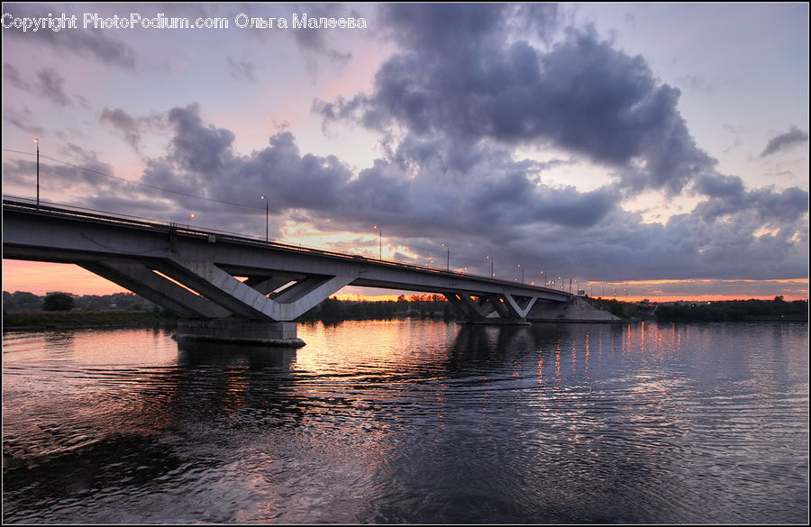 Bridge, Azure Sky, Cloud, Outdoors, Sky, Dock, Landing