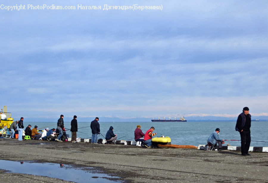 Beach, Coast, Outdoors, Sea, Water, Boat, Dinghy