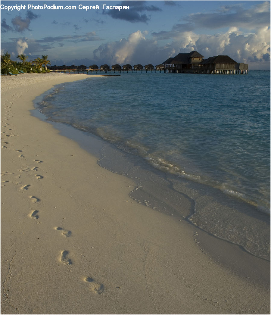 Beach, Coast, Outdoors, Sea, Water, Cloud, Cumulus