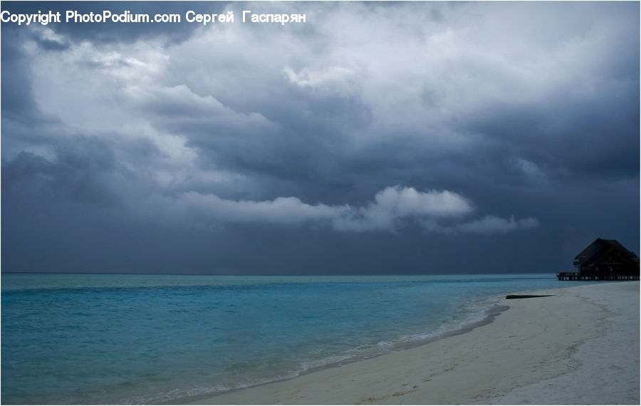 Beach, Coast, Outdoors, Sea, Water, Azure Sky, Cloud