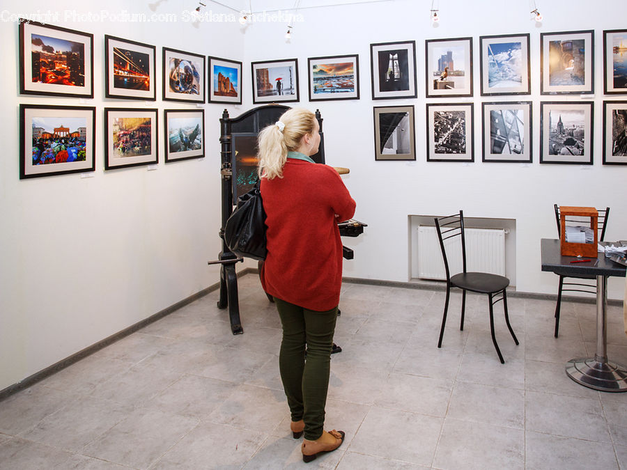 Human, People, Person, Chair, Furniture, Art, Art Gallery