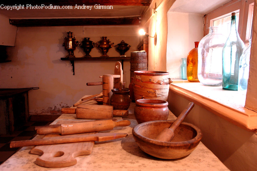 Bottle, Pot, Pottery, Fireplace, Hearth, Jar, Jug