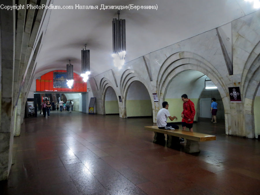 Crypt, Floor, Flooring, Subway, Train, Train Station, Vehicle