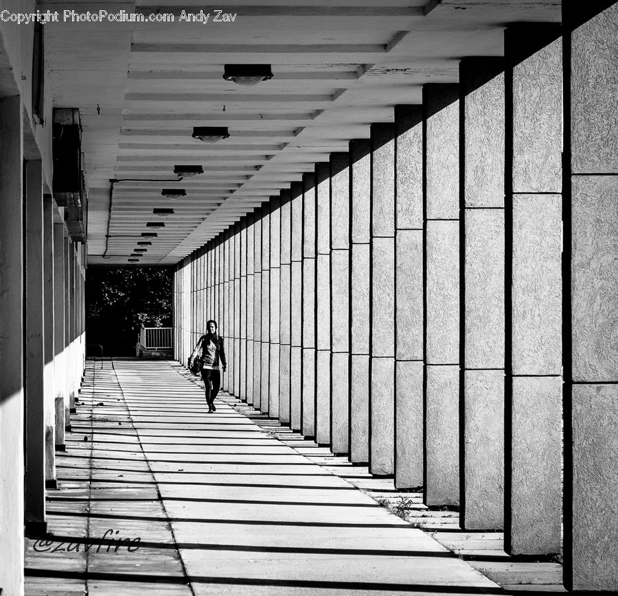 Corridor, Boardwalk, Path, Pavement, Sidewalk, Walkway, Brick
