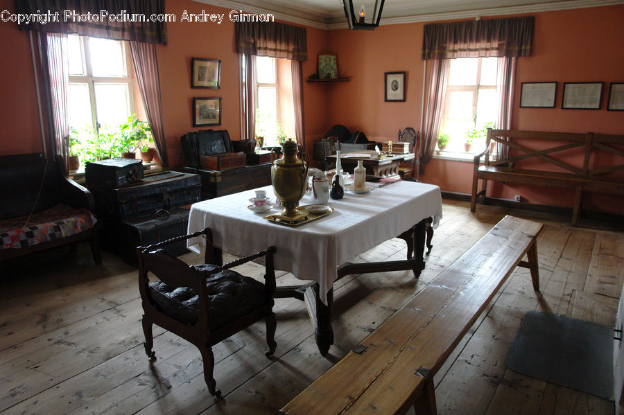 Couch, Furniture, Dining Room, Indoors, Room, Dining Table, Table