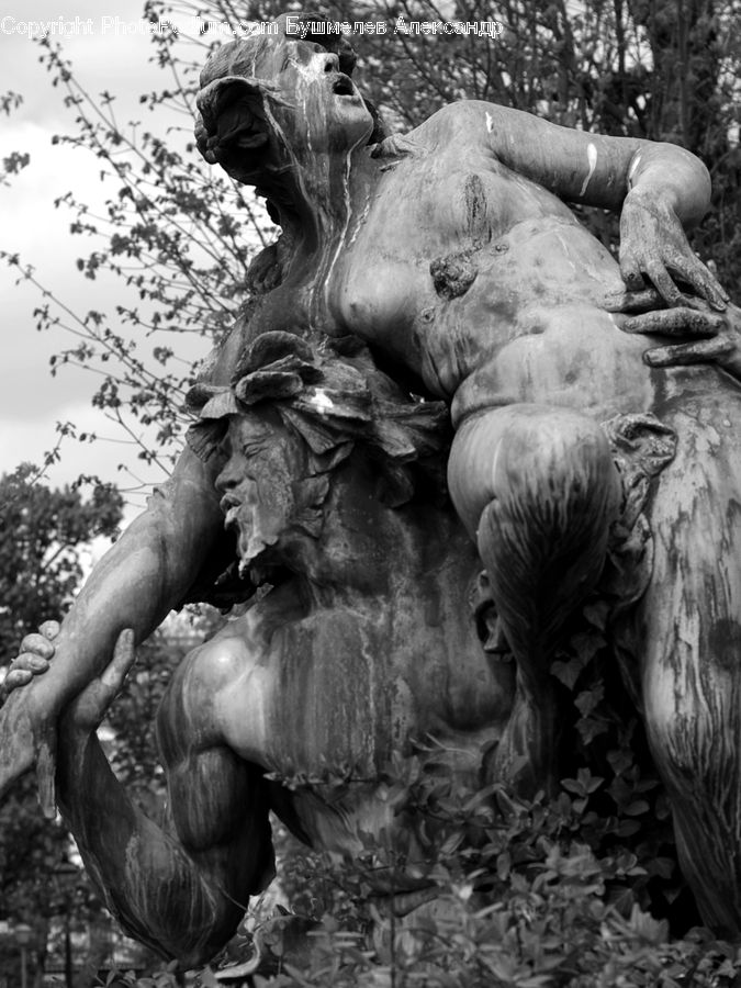 Art, Sculpture, Statue, Produce, Vegetable