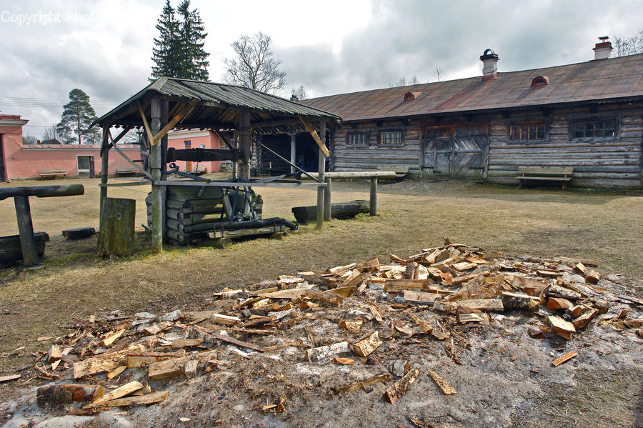 Rubble, Cabin, Hut, Rural, Shack, Shelter, Lumber