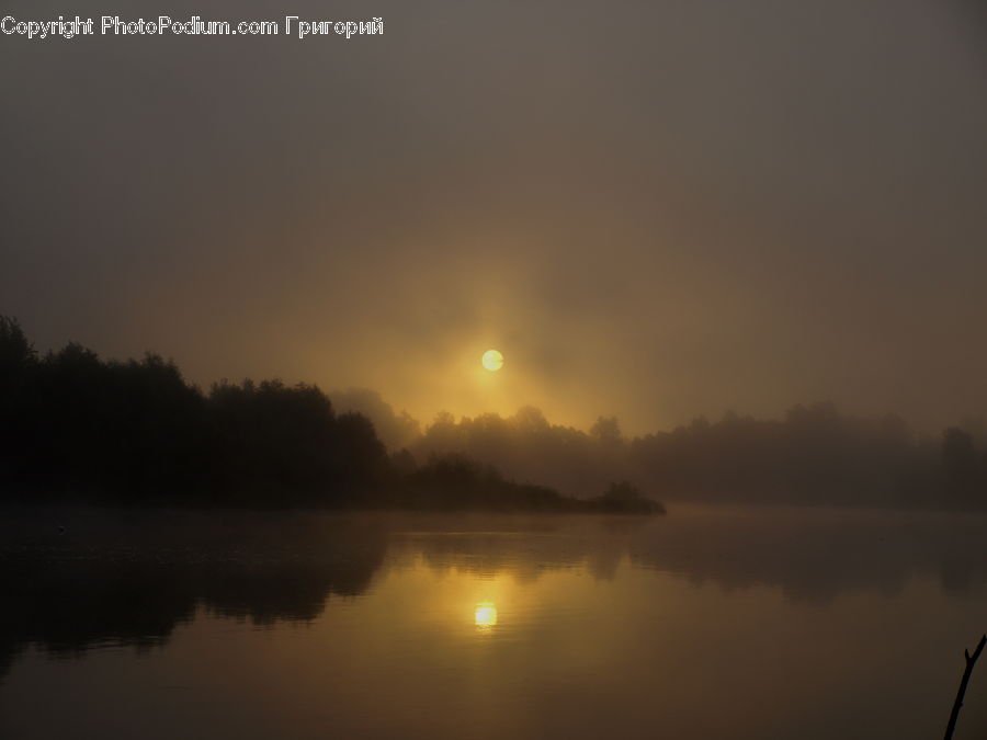 Dawn, Dusk, Sky, Sunrise, Sunset, Red Sky, Outdoors