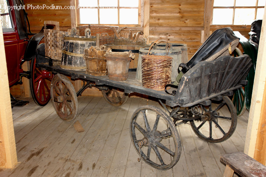 Carriage, Horse Cart, Vehicle, Car, Wagon, Bicycle, Bike