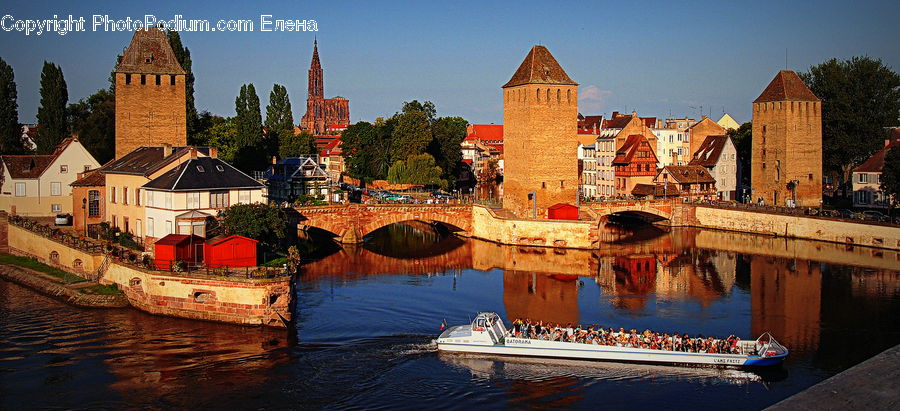Architecture, Castle, Fort, Harbor, Port, Waterfront, City