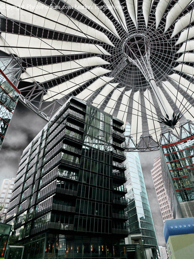 Architecture, City, Downtown, High Rise, Skyscraper, Urban, Chair