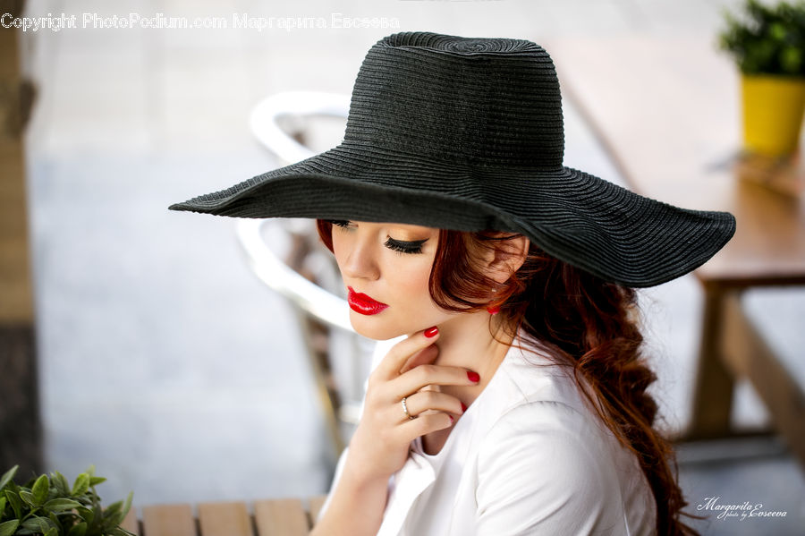 People, Person, Human, Cowboy Hat, Hat, Sun Hat, Plant