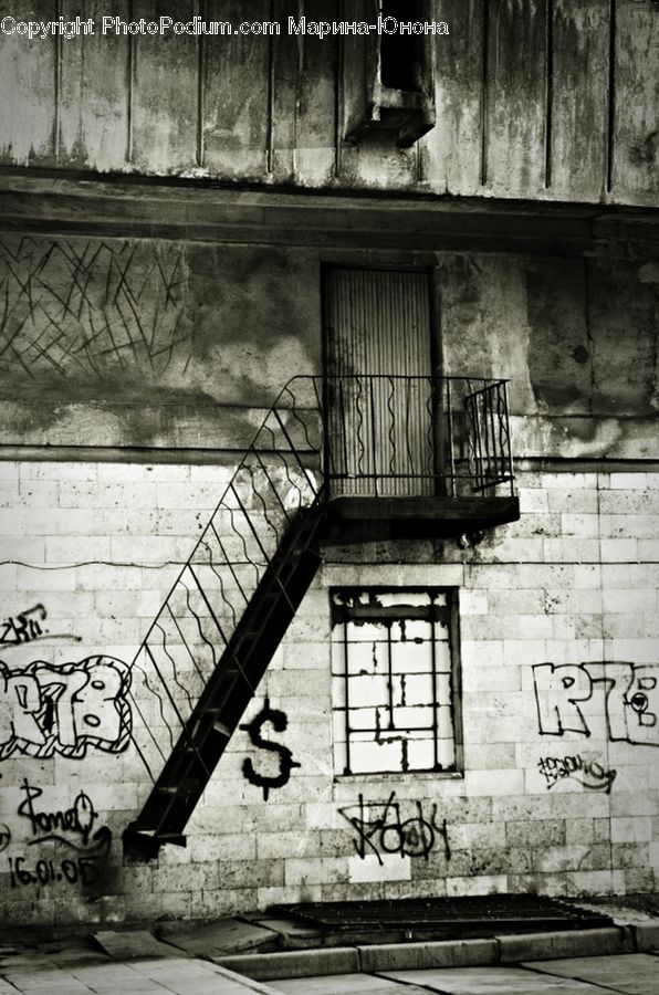 Art, Graffiti, Mural, Wall, Brick, Fence, Alley
