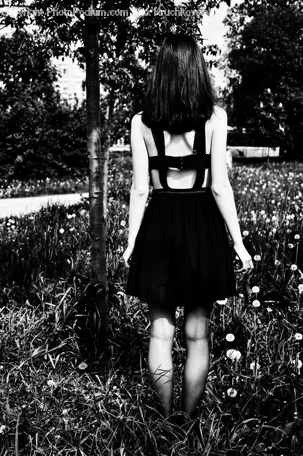 People, Person, Human, Back, Corset, Female, Boot