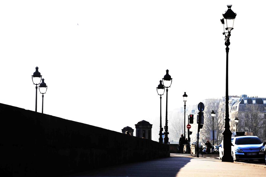 Automobile, Car, Vehicle, Lamp Post, Pole, Sedan, Van
