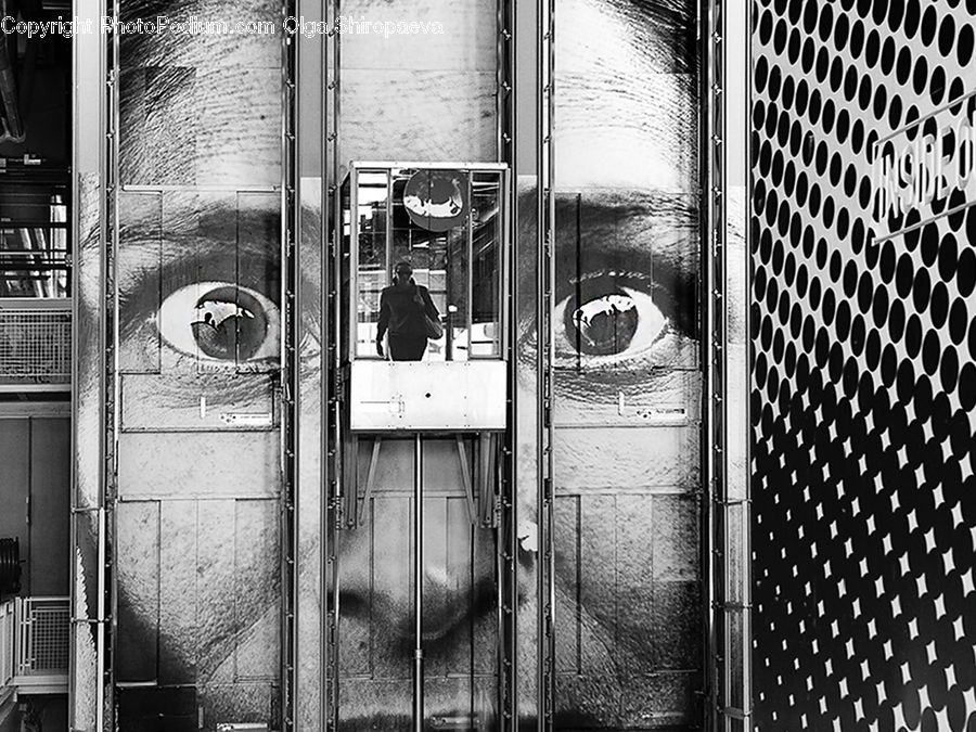 Alley, Alleyway, Road, Street, Town, Subway, Train
