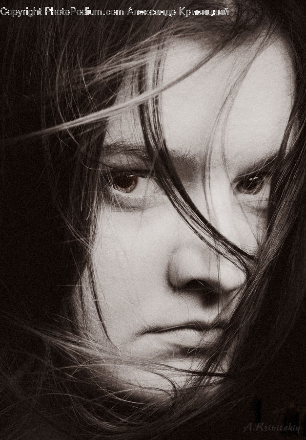 Person, Portrait, Female, Face, Woman