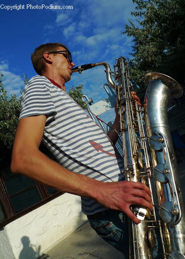 Human, People, Person, Brass Section, Flugelhorn, Horn, Musical Instrument