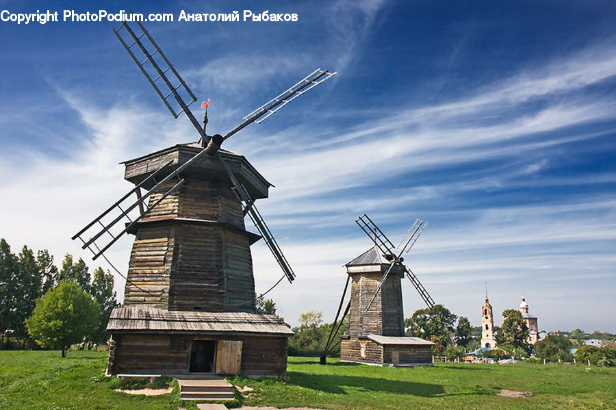 Engine, Machine, Motor, Turbine, Wind Turbine, Architecture, Bell Tower