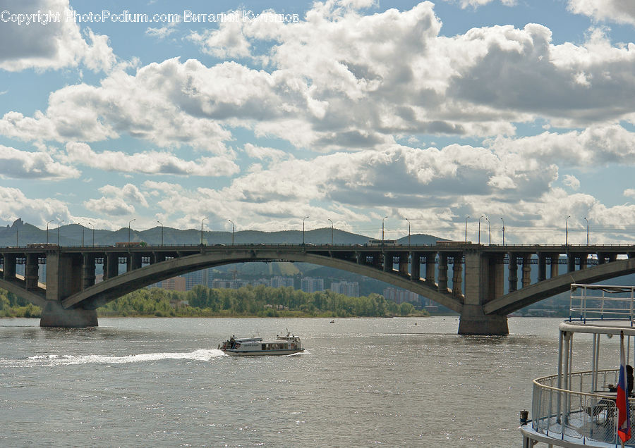 Arch, Arch Bridge, Bridge, City, Downtown, Building, Metropolis