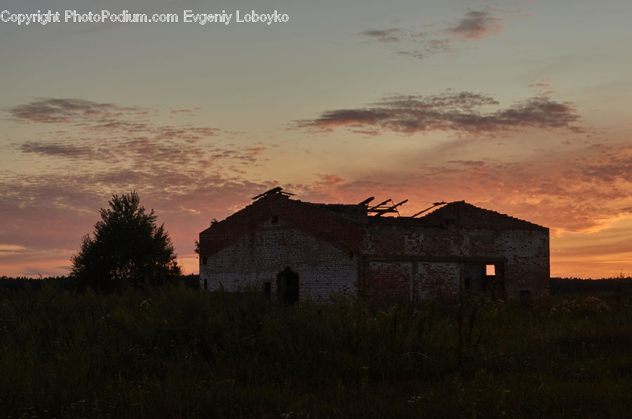 Dawn, Dusk, Red Sky, Sky, Sunrise, Sunset, Outdoors