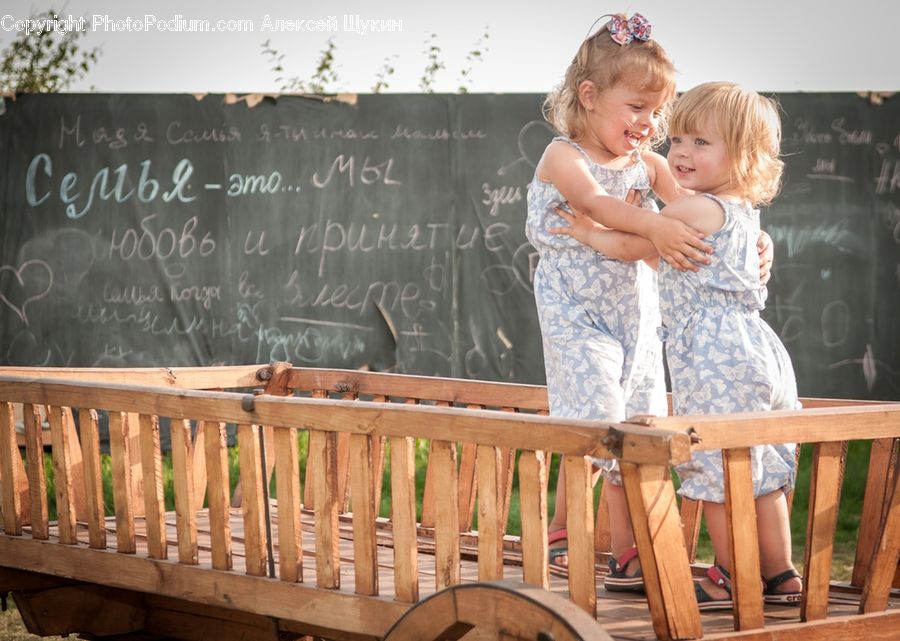 People, Person, Human, Blackboard, Plant, Potted Plant, Balcony