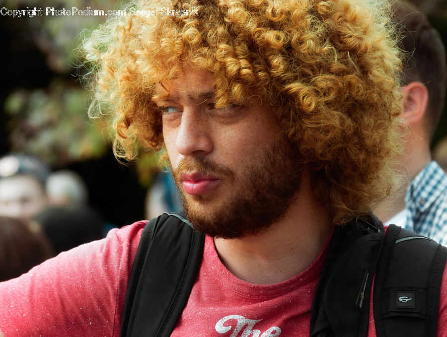 Afro Hairstyle, Hair, People, Person, Human, Bag, Back