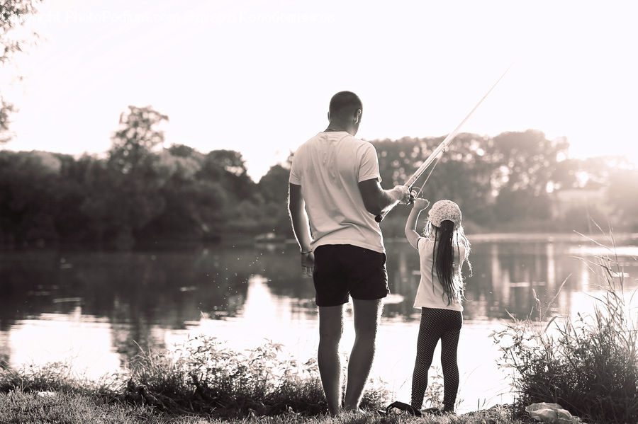 Human, People, Person, Fishing, Leisure Activities, Walking, Shorts