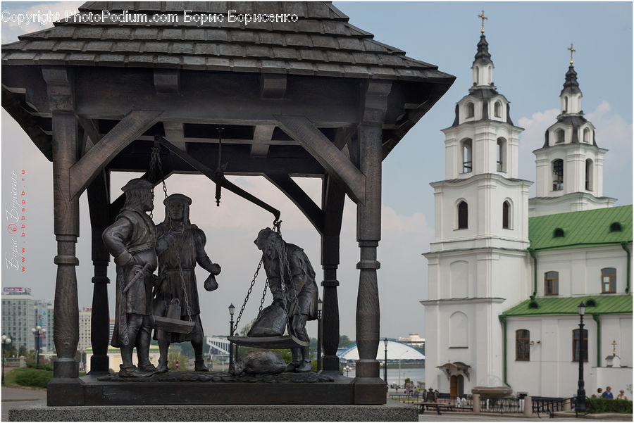 Architecture, Bell Tower, Clock Tower, Tower, People, Person, Human