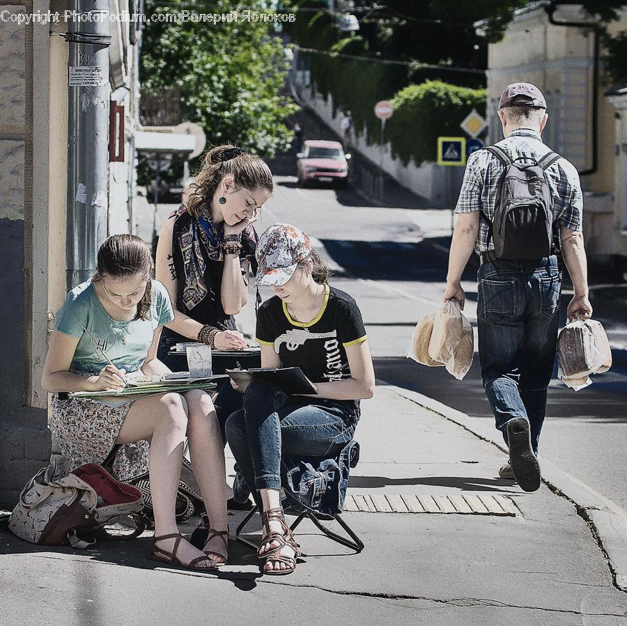 Human, People, Person, Bicycle, Bike, Vehicle, Footwear