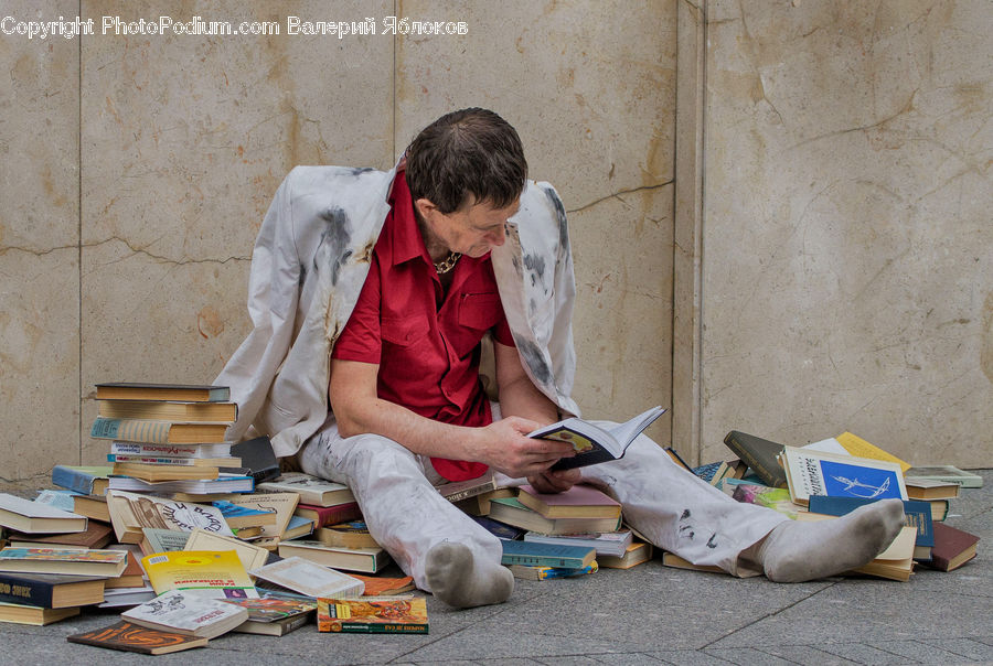 People, Person, Human, Reading