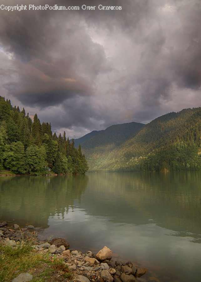 Outdoors, River, Water, Light, Azure Sky, Cloud, Sky