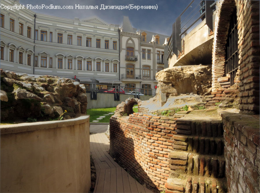 Brick, Castle, Fort, Architecture, Mansion, Building, Housing