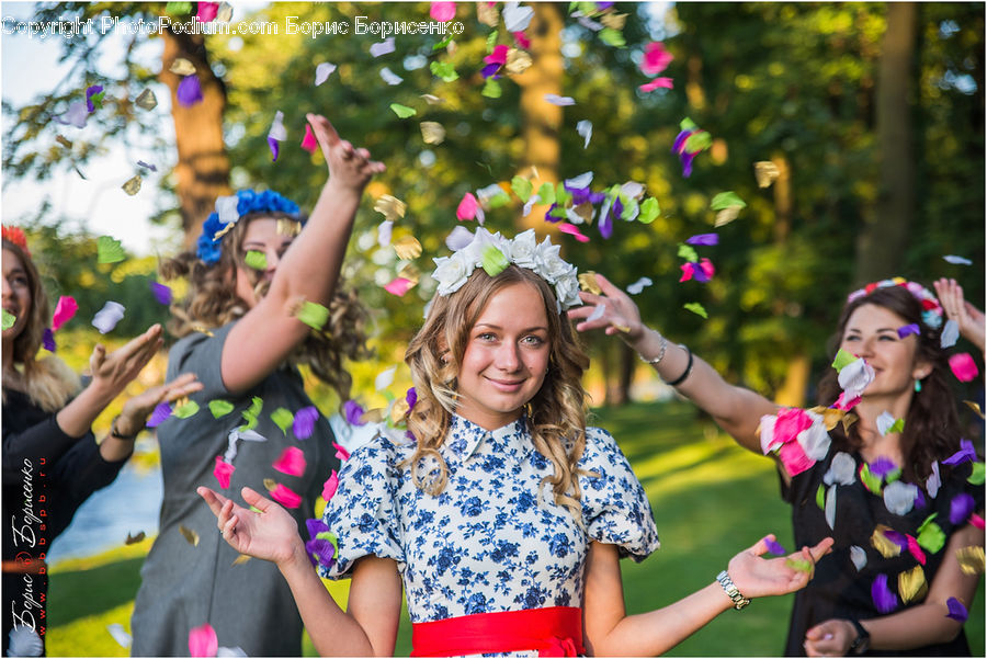 People, Person, Human, Confetti, Paper, Face, Portrait