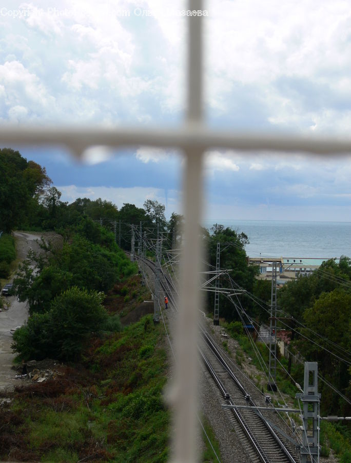 Rail, Train Track, Dirt Road, Gravel, Road
