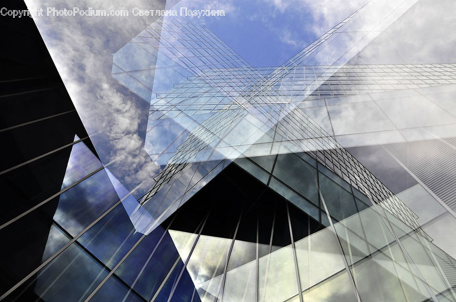 Building, Office Building, City, High Rise, Downtown, Architecture, Convention Center