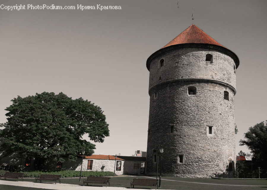 Architecture, Tower, Beacon, Building, Lighthouse, Water Tower, Castle