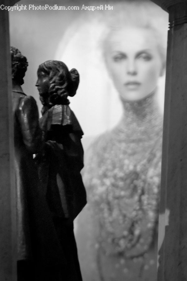 People, Person, Human, Portrait, Female, Art