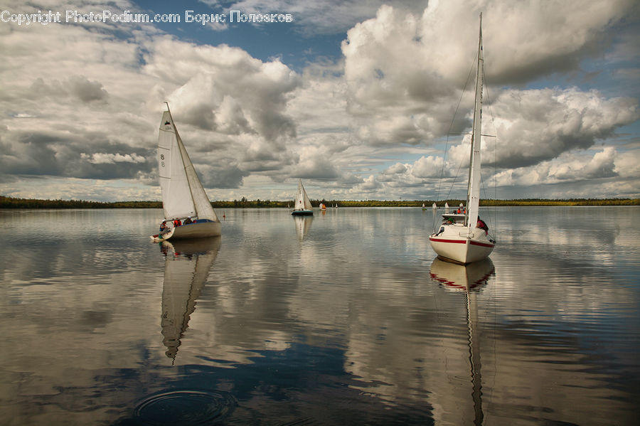 Boat, Watercraft, Yacht, Dinghy, Outdoors, Ripple, Water