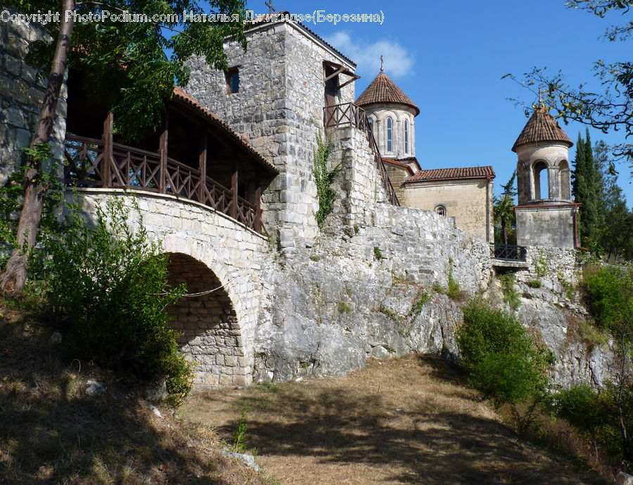 Brick, Architecture, Castle, Fort, Building, Housing, Villa