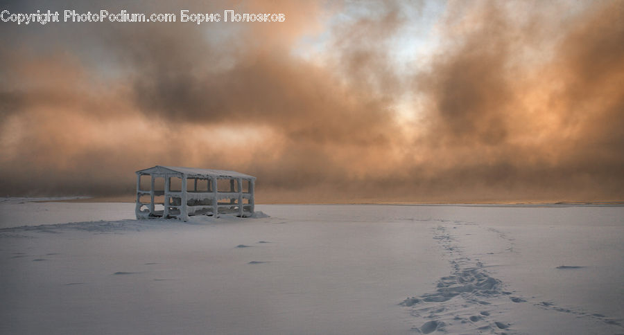 Gazebo, Cabin, Hut, Rural, Shack, Shelter, Arctic