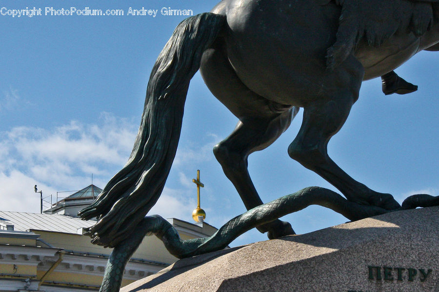 Animal, Elephant, Mammal, Art, Gargoyle, Statue, Sculpture