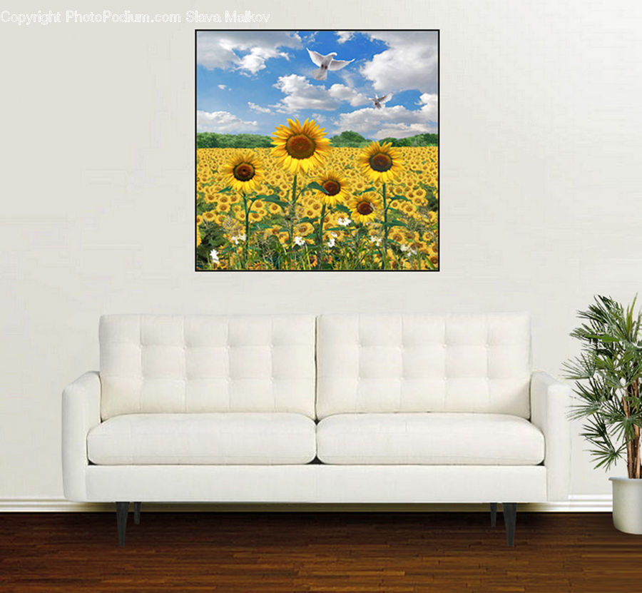 Couch, Furniture, Art, Painting, Indoors, Interior Design, Room