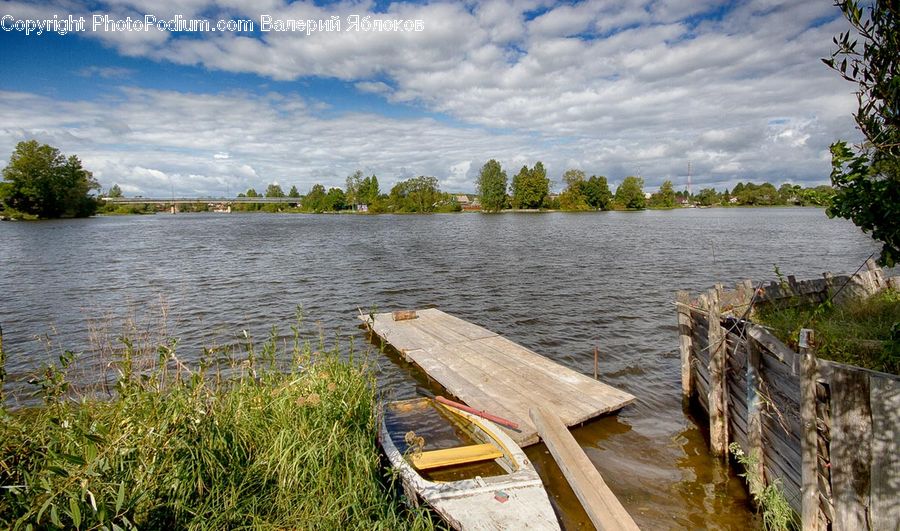 Dock, Landing, Pier, Boat, Dinghy, Rowboat, Vessel
