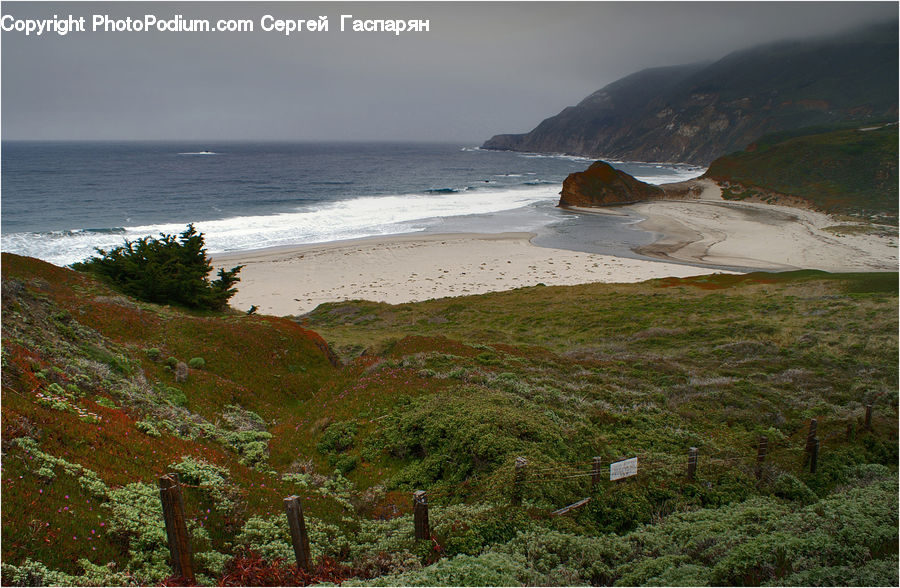 Promontory, Coast, Outdoors, Sea, Water, Beach, Sand