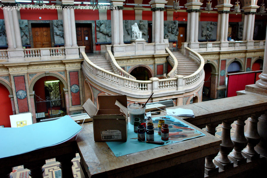 Boat, Gondola, Banister, Handrail, Brick, Architecture, Bell Tower