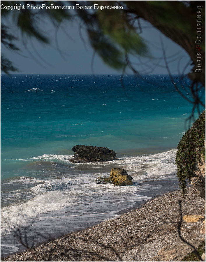Beach, Coast, Outdoors, Sea, Water, Ocean, Promontory