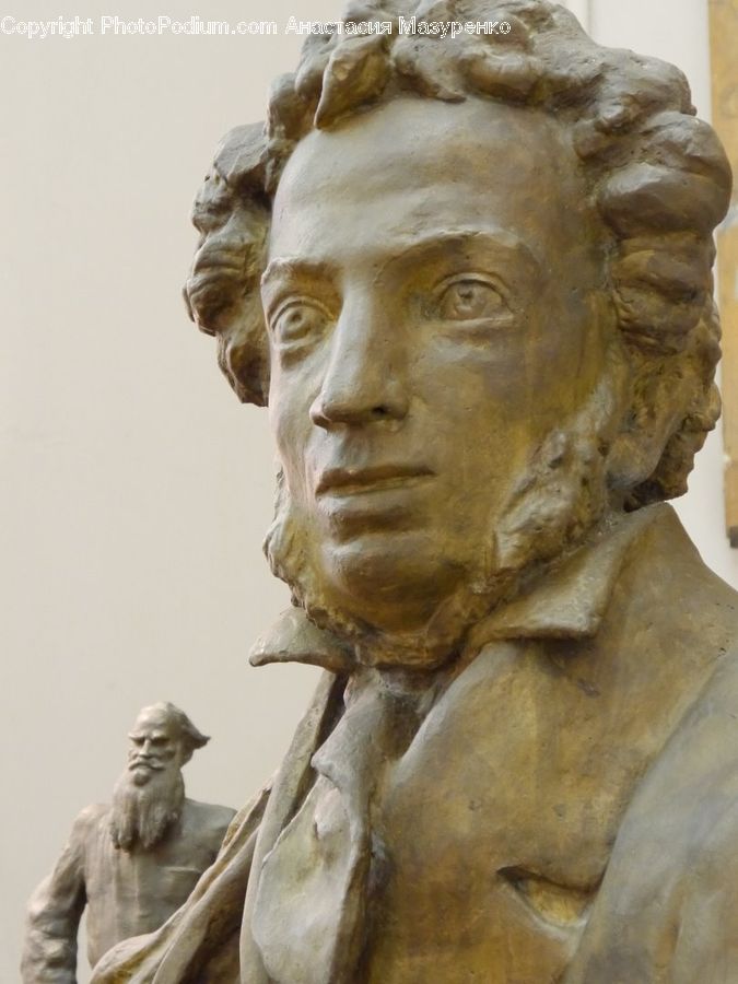 Art, Sculpture, Statue, Head, Portrait, Bust, Figurine