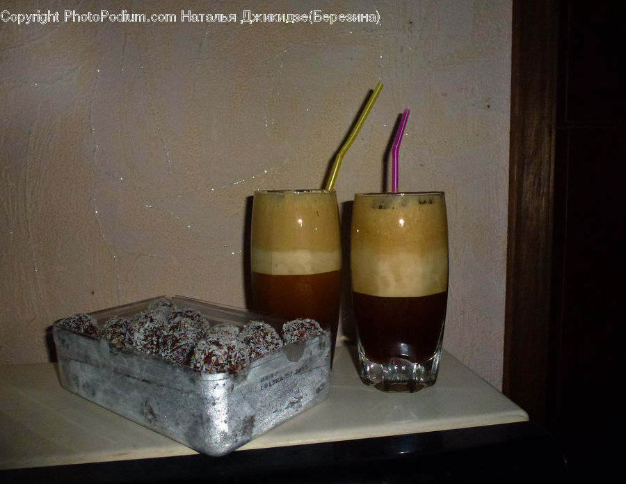 Glass, Beverage, Drink, Milkshake, Pot, Pottery, Furniture